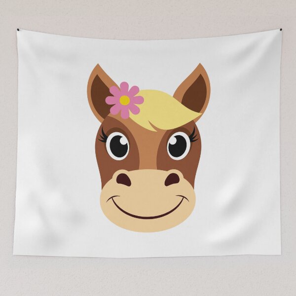 Item preview, Cute Barnyard Horse designed and sold by Captain Creative.