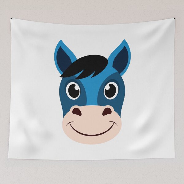 Item preview, Cute Barnyard Horse designed and sold by Captain Creative.
