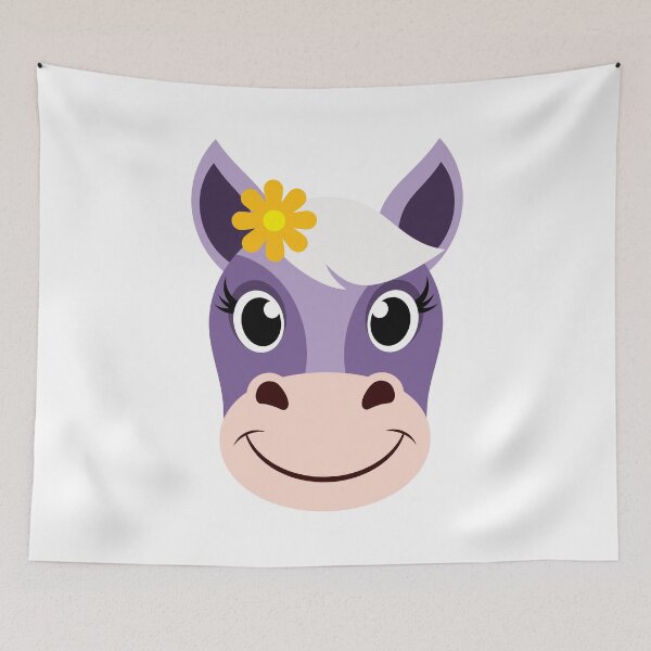 Item preview, Cute Barnyard Horse designed and sold by Captain Creative.