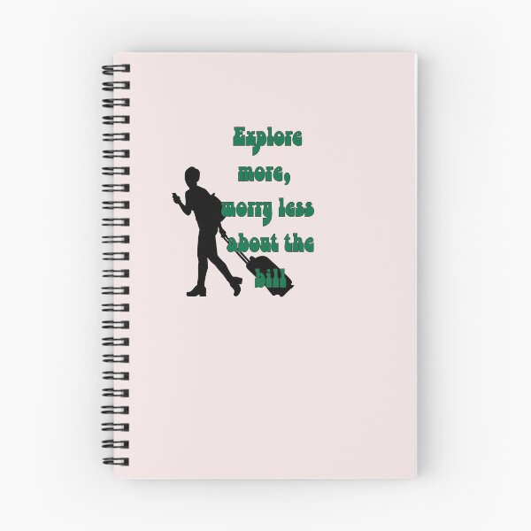 Item preview, Explore More, Worry Less About The Bill designed and sold by Zoaluxe.