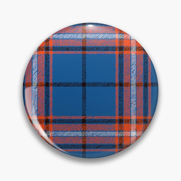 Item preview, OKC Thunder plaid tartan  designed and sold by Broken Antler Designs .