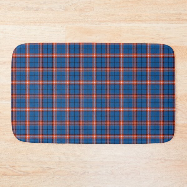 Item preview, OKC Thunder plaid tartan  designed and sold by Broken Antler Designs .
