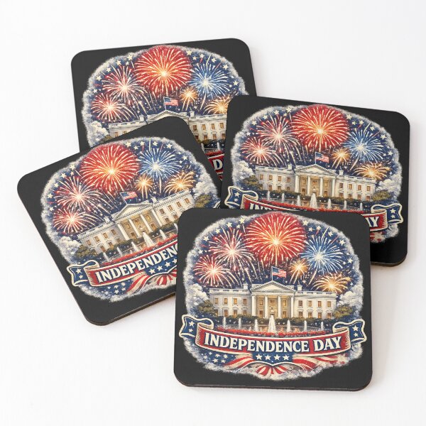 Item preview, 4th of July – White House Fireworks Design designed and sold by RolMerch.