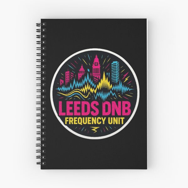 Item preview, Leeds DnB Frequency Unit – Drum and Bass Skyline Rave Graphic designed and sold by |TRSSHOP|.