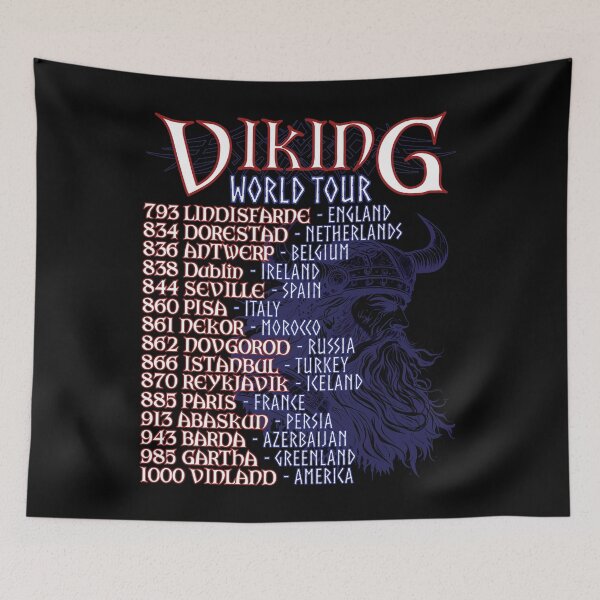 Item preview, Viking World Tour Norse Mythology designed and sold by MaximWundersee.
