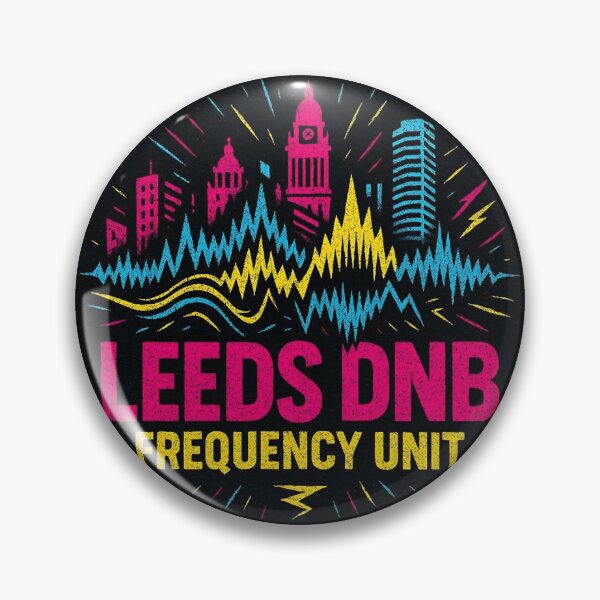 Item preview, Leeds DnB Frequency Unit – Drum and Bass Skyline Rave Graphic designed and sold by |TRSSHOP|.