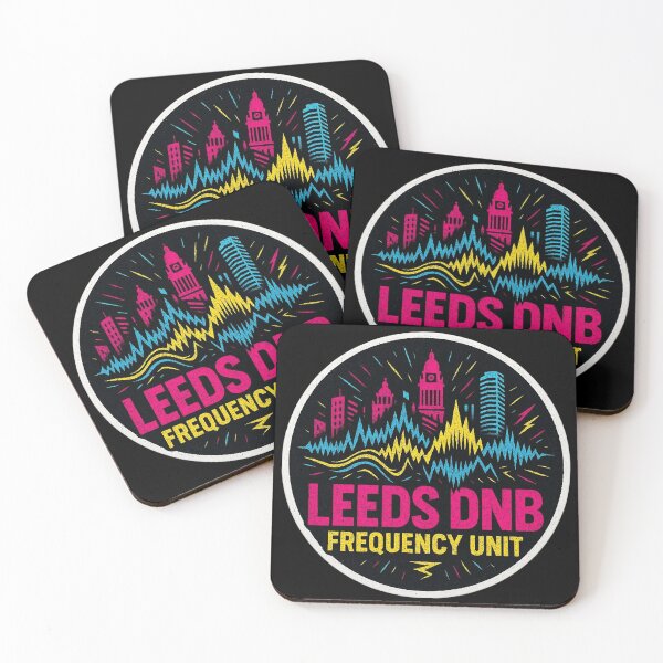 Item preview, Leeds DnB Frequency Unit – Drum and Bass Skyline Rave Graphic designed and sold by |TRSSHOP|.