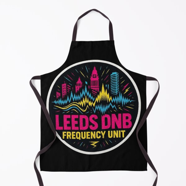 Item preview, Leeds DnB Frequency Unit – Drum and Bass Skyline Rave Graphic designed and sold by |TRSSHOP|.