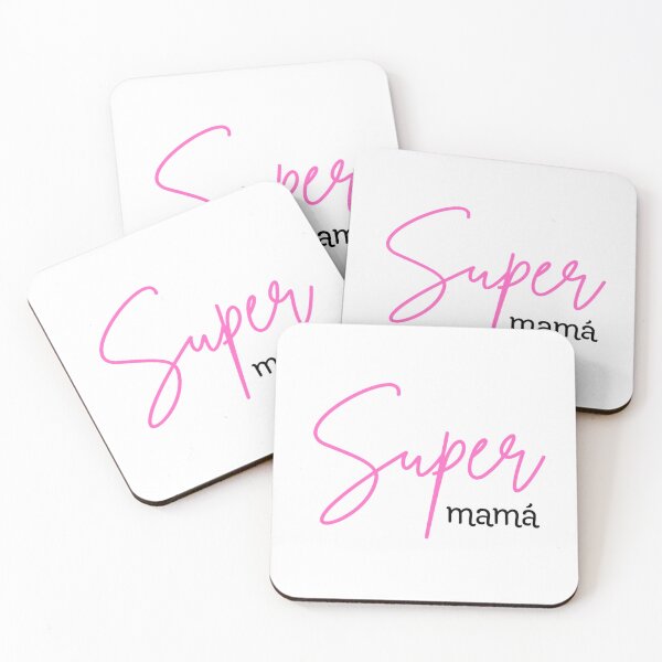 Item preview, Super Mama– Cute Pink design for Mothers designed and sold by Artsy Corner.