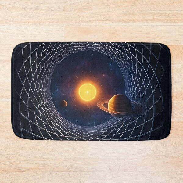 Item preview, Solar System Vortex Tunnel – Futuristic Cosmic Space Portal Art designed and sold by Uglyandcute.