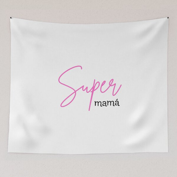 Item preview, Super Mama– Cute Pink design for Mothers designed and sold by Artsy Corner.