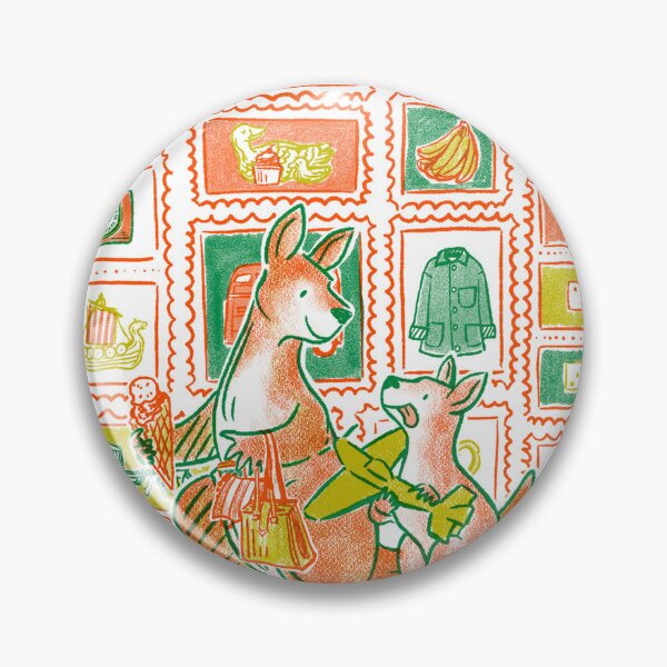 Item preview, Kangaroo at the Knick-Knack Collection designed and sold by MCIllustrates.