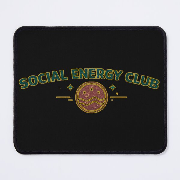 Item preview, Social Energy Club – Vintage Minimal Streetwear Design designed and sold by Mosogoloso.