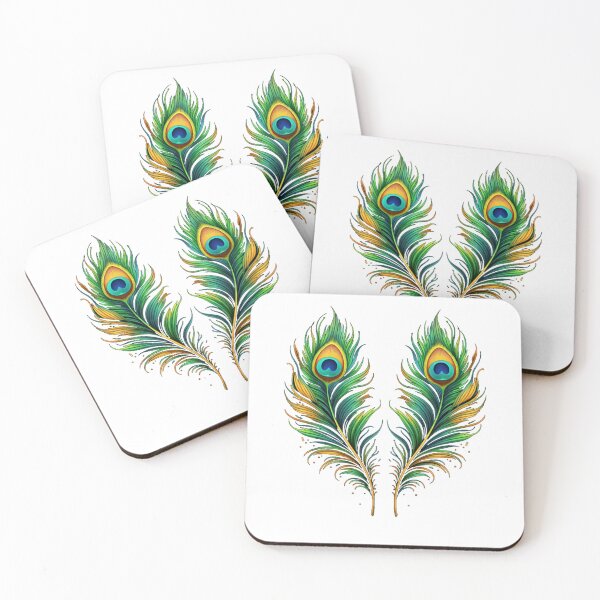Item preview, Peacock Feather Art – Colorful Boho Feather Design designed and sold by CozyPrintsLab.