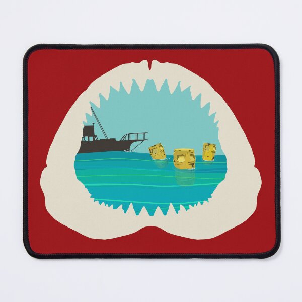 Item preview, Jaws - Fan art poster series designed and sold by helengarvey.