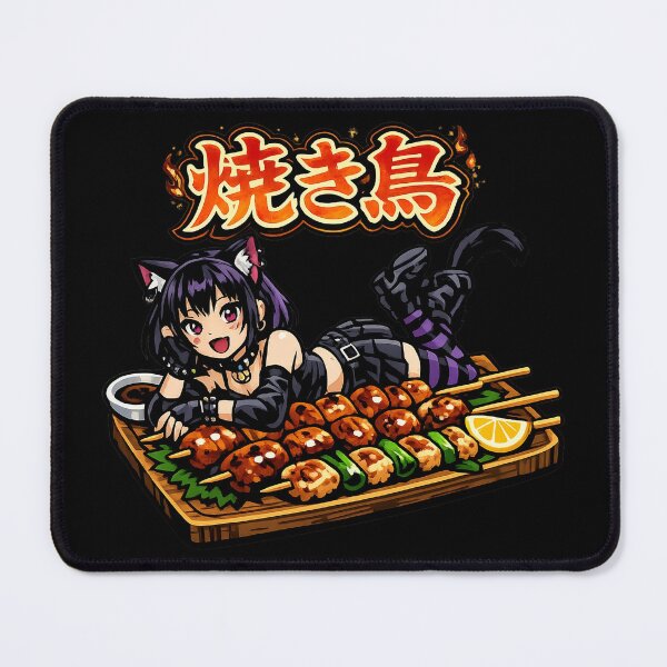 Item preview, Catgirl Anime Yakitori designed and sold by GothCatHedral.