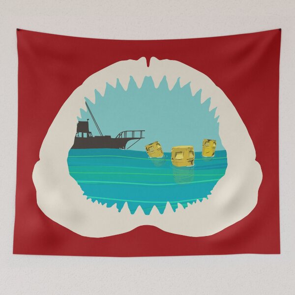 Item preview, Jaws - Fan art poster series designed and sold by helengarvey.