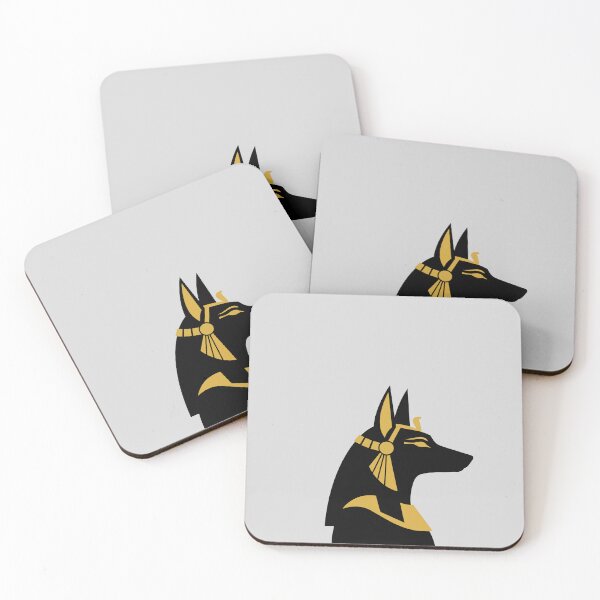 Item preview, Ancient Egyptian God Anubis Silhouette designed and sold by KeremYurtseven.
