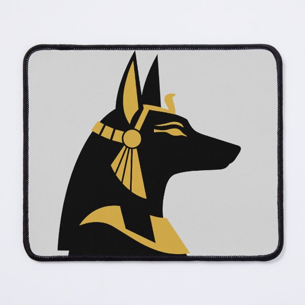 Item preview, Ancient Egyptian God Anubis Silhouette designed and sold by KeremYurtseven.