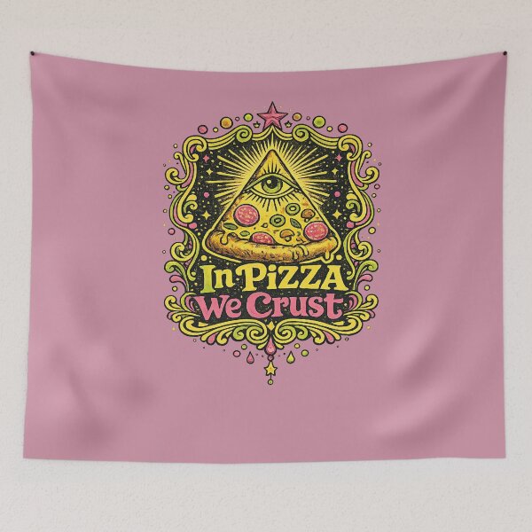 Item preview, In Pizza we Crust designed and sold by FrictionMaxxing.