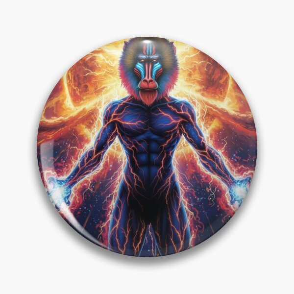 Item preview, Cosmic Mandrill - Nova designed and sold by Cosmic Zoo.