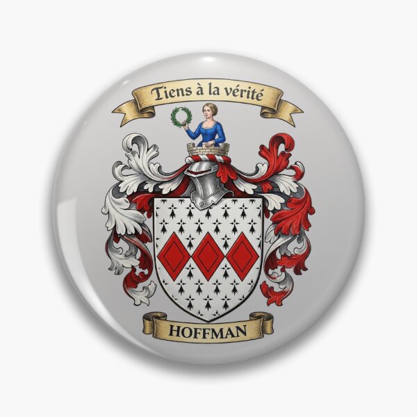 Item preview, The Hoffman Family Coat of Arms designed and sold by BagTown Clans.