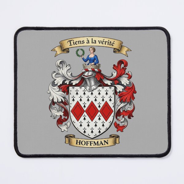 Item preview, The Hoffman Family Coat of Arms designed and sold by BagTown Clans.