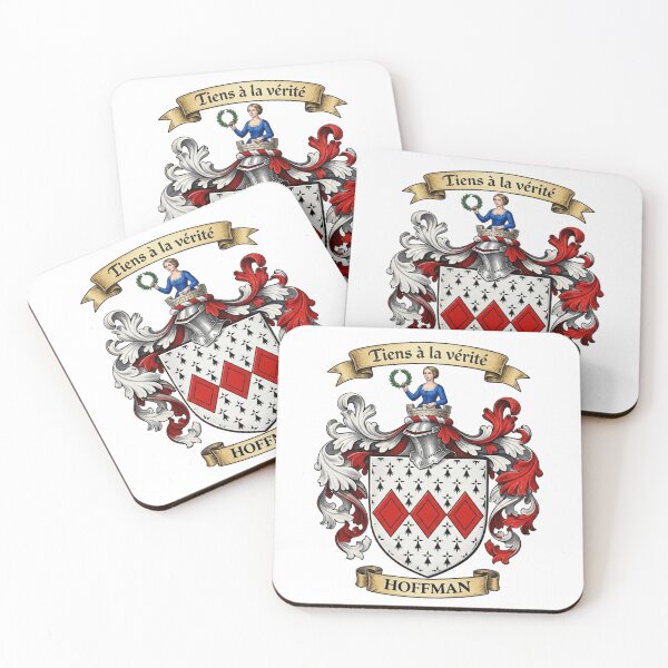 Item preview, The Hoffman Family Coat of Arms designed and sold by BagTown Clans.
