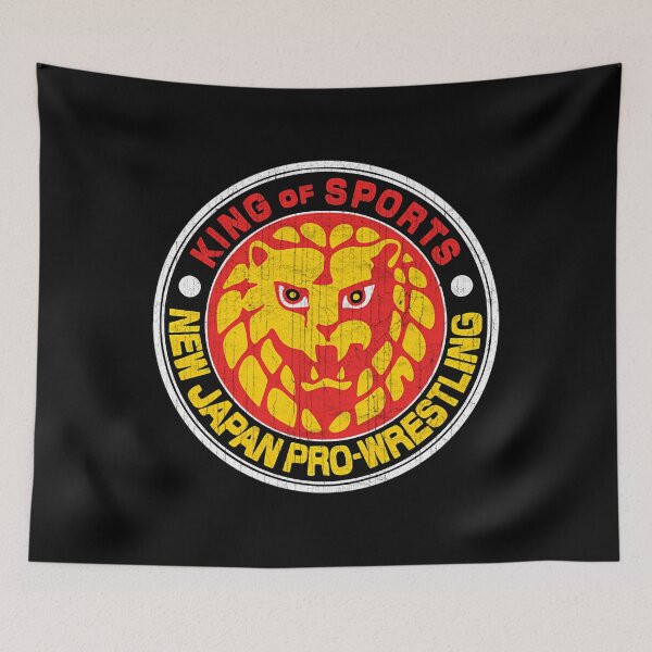 Item preview, New Japan Pro Wrestling Lion Mark Logo designed and sold by ZoeyOkuneva.