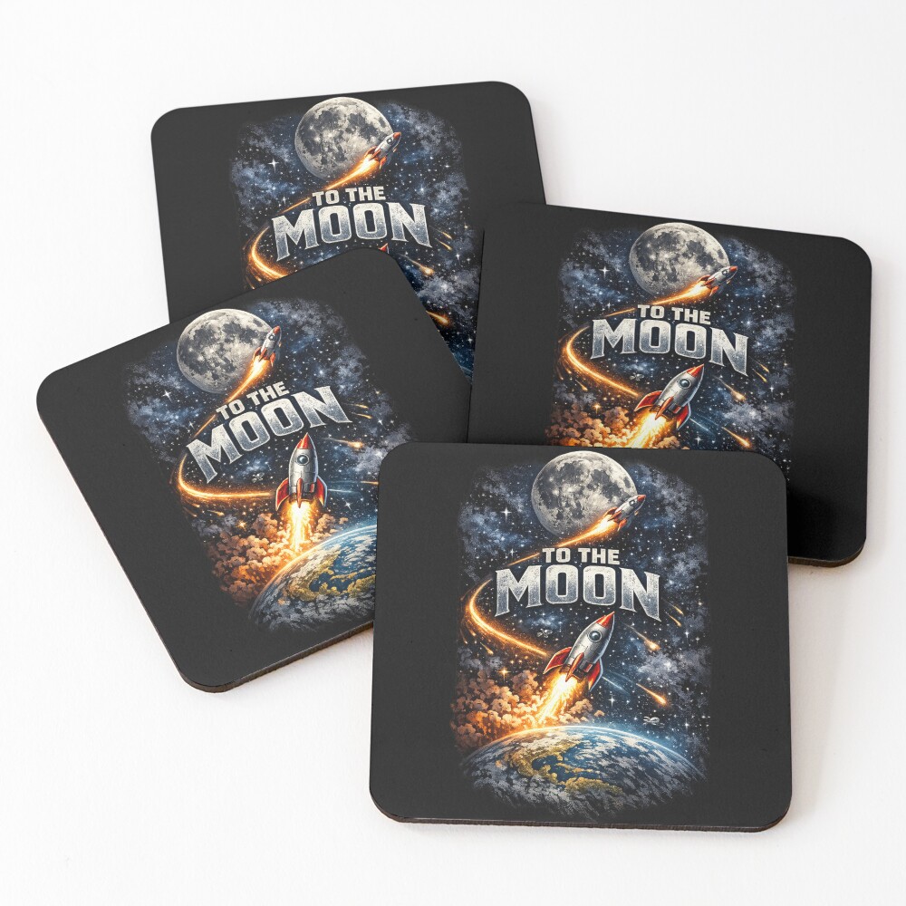 Item preview, Coasters (Set of 4) designed and sold by RolMerch.
