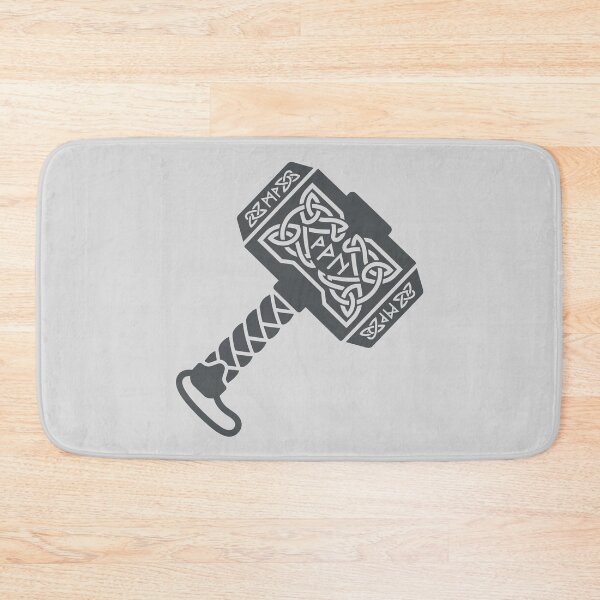 Item preview, Thor's Hammer Mjolnir Vector Art designed and sold by KeremYurtseven.