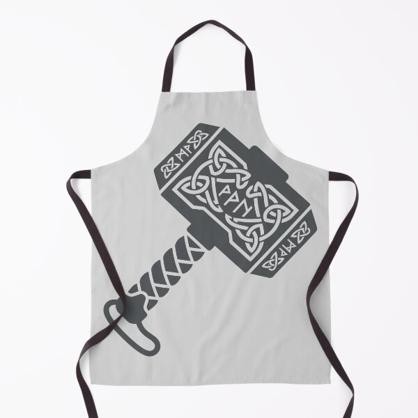 Item preview, Thor's Hammer Mjolnir Vector Art designed and sold by KeremYurtseven.