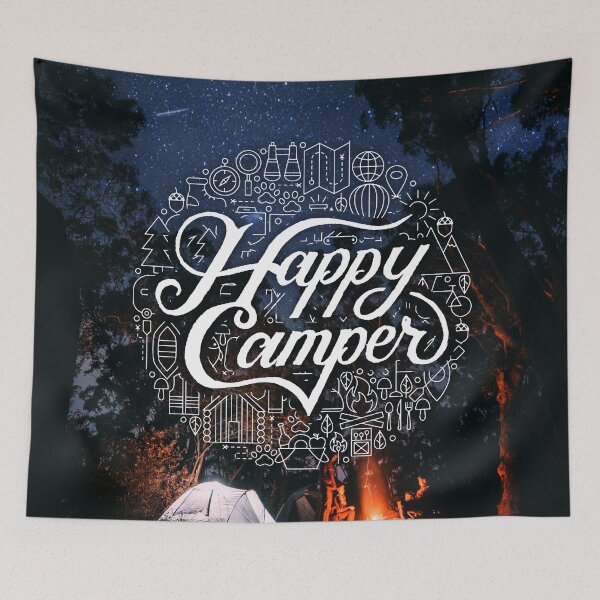Item preview, Happy Camper designed and sold by ridzamh.