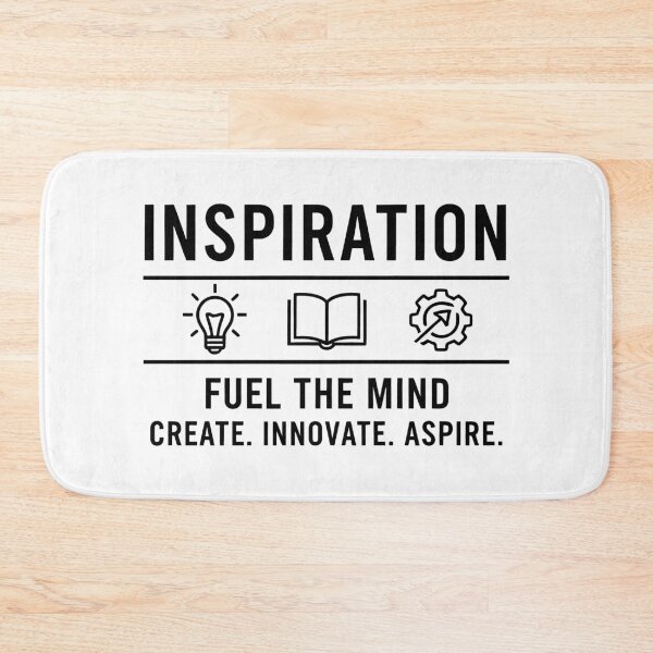 Item preview, Inspiration Fuel the Mind – Motivating Shorthand Design for Creatives designed and sold by Fuechse.