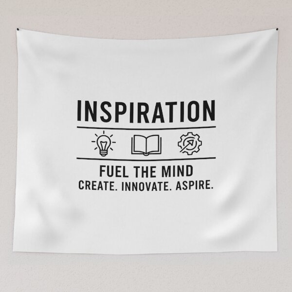 Item preview, Inspiration Fuel the Mind – Motivating Shorthand Design for Creatives designed and sold by Fuechse.