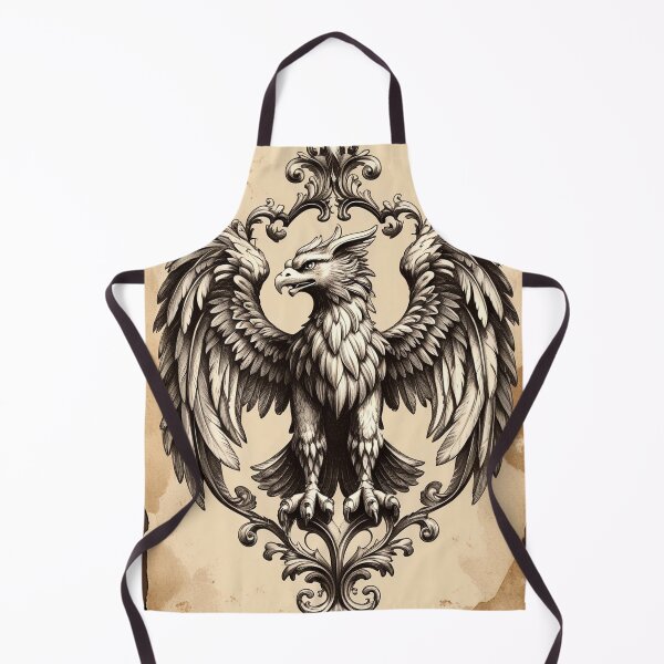 Item preview, Heraldic Griffin Crest – Vintage Sepia Emblem designed and sold by semenol.