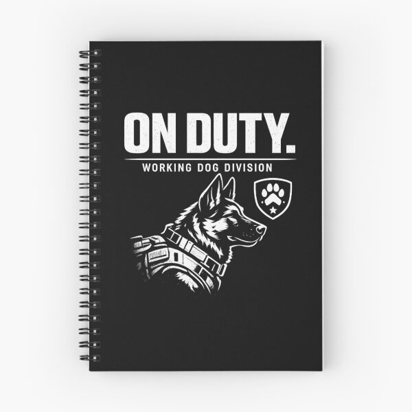 Item preview, ON DUTY Working Dog Division – K9 Handler & Service Dog Design designed and sold by pawsofhonorstudio.