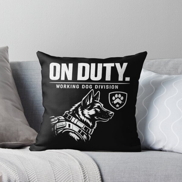Item preview, ON DUTY Working Dog Division – K9 Handler & Service Dog Design designed and sold by pawsofhonorstudio.
