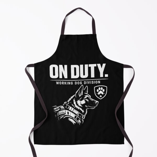 Item preview, ON DUTY Working Dog Division – K9 Handler & Service Dog Design designed and sold by pawsofhonorstudio.