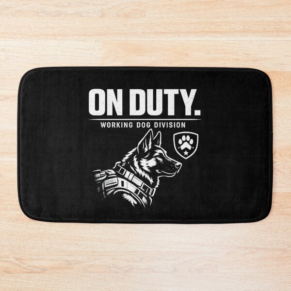 Item preview, ON DUTY Working Dog Division – K9 Handler & Service Dog Design designed and sold by pawsofhonorstudio.