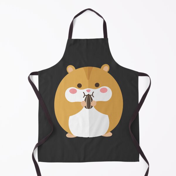 Item preview, Cute Kawaii Hamster Eating Seed designed and sold by KeremYurtseven.