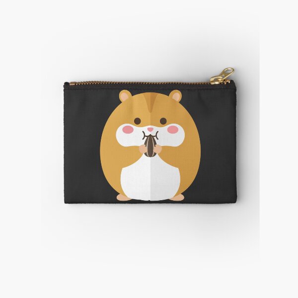 Item preview, Cute Kawaii Hamster Eating Seed designed and sold by KeremYurtseven.