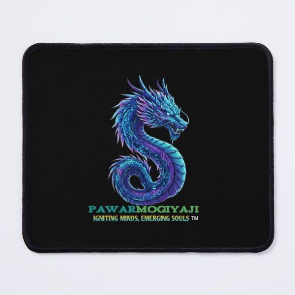 Item preview, ​Neon Glowing Dragon Aesthetic Art by Pawarmogiyaji designed and sold by Pawar1999.