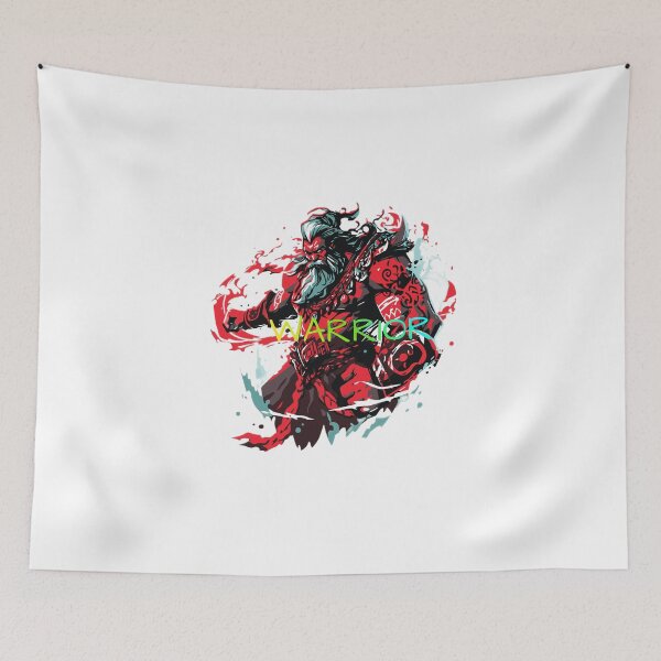 Item preview, Warrior – Fierce Fantasy Viking Battle Art Design designed and sold by Artsy Corner.