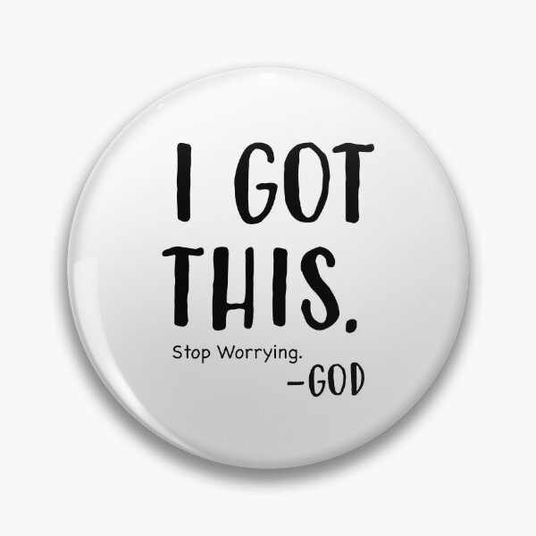 Item preview, It got this Stop Worrying - God designed and sold by LindaHanesArt.