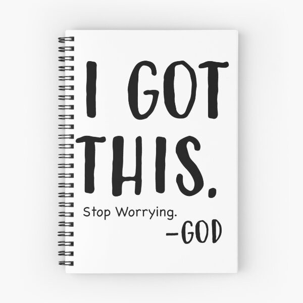 Item preview, It got this Stop Worrying - God designed and sold by LindaHanesArt.