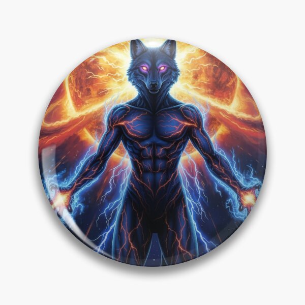 Item preview, Cosmic Wolf - Nova designed and sold by Cosmic Zoo.