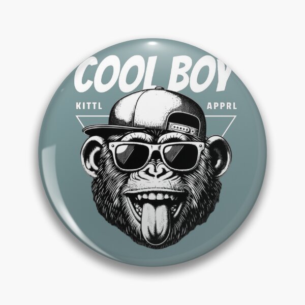 Item preview, Cool Monkey Hip Hop - Funny Chimpanzee in Sunglasses designed and sold by GunnuDesigns.