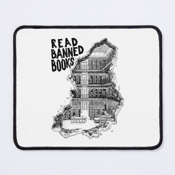 Item preview, Read Banned Books Funny Librarian Library Wall Graffiti designed and sold by GrandeDuc.