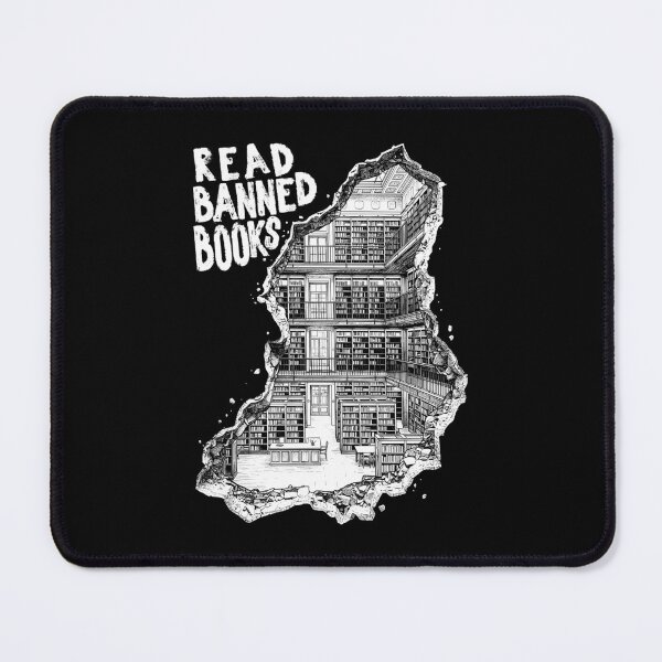 Item preview, Read Banned Books Funny Librarian Library Wall Graffiti designed and sold by GrandeDuc.